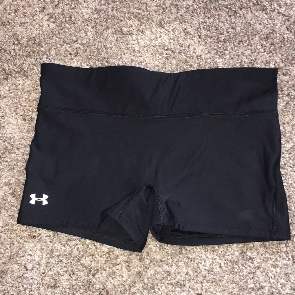 Under Armour Black Spandex Shorts